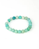 Faceted 8mm Bracelet - Amazonite