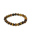 Faceted 8mm Bracelet - Tiger's Eye