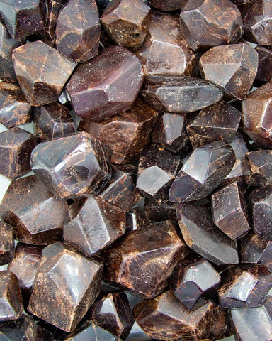 Faceted Garnet