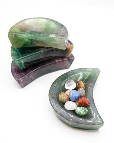 Fluorite Moon Bowl