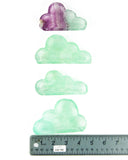 Fluorite Cloud Bowls - 4 pcs (#226102)