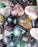 Fluorite Hearts - 2nd Quality (1 kg)