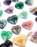 Fluorite Hearts - 2nd Quality (1 kg)