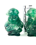 Fluorite Santa Carvings - 3 pcs (#225967)