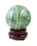 Large Fluorite Sphere - 17.97 lb (#225994)