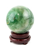 Large Fluorite Sphere - 17.97 lb (#225994)