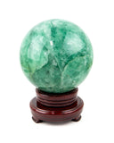 Large Fluorite Sphere - 12.81 lb (#225995)