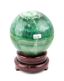 Large Fluorite Sphere - 14.98 lb (#225996)