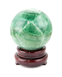 Large Fluorite Sphere - 14.98 lb (#225996)