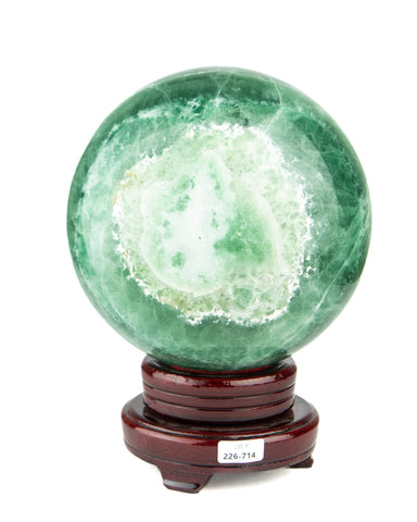 Fluorite Sphere with Stand - 18.56 lb (#226714)