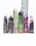 Fluorite Polished Point (Extra Color)
