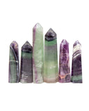 Fluorite Polished Point (Extra Color)