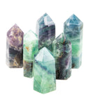 Fluorite Towers - 6 pcs (#225976)