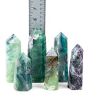 Fluorite Towers - 6 pcs (#225977)