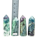 Fluorite Towers - 4 pcs (#226626)