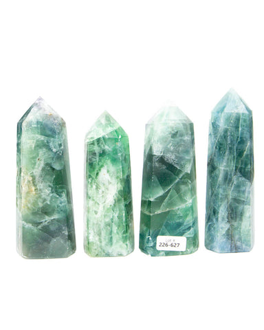 Fluorite Towers - 4 pcs (#226627)
