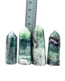 Fluorite Towers - 4 pcs (#226628)