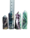 Fluorite Towers - 4 pcs (#226630)