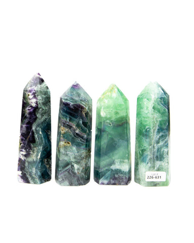 Fluorite Towers - 4 pcs (#226631)