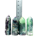 Fluorite Towers - 4 pcs (#226631)