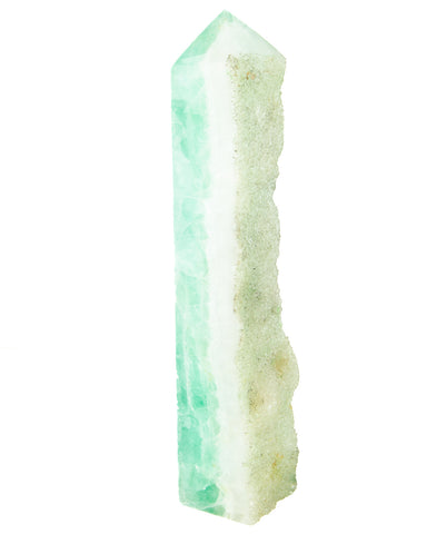 Fluorite Tower with Druzy - 6.73 lb (#226710)