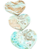 Hemimorphite Hearts - 3 pcs (#226571)