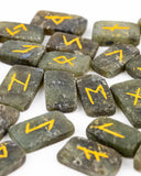 Labradorite Flat Runes Set