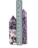 Chevron Amethyst Towers - 2 pcs (#226093)