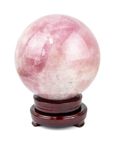 Large Rose Quartz Sphere - 23 lb (#226122)