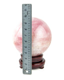 Large Rose Quartz Sphere - 23 lb (#226122)