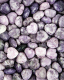 30mm Heart - Lepidolite