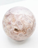 Pink Amethyst Spheres - 2 pcs / 7.38 lb (#225328)