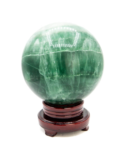 Fluorite Sphere with Stand - 17.63 lb (#225332)