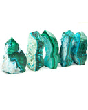 Malachite/Chrysocolla Points - 5 pcs (#226328)