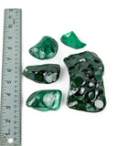 Malachite Free Forms - 5 pcs (#226023)