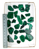 Malachite Polished Slabs - 24 pcs (#225886)