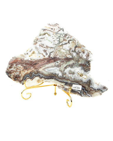 Mexican Sardonyx Slice - 2.35 lb (#226693)