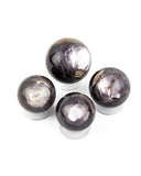 Mica Lepidolite Spheres - 4 pcs (#226035)