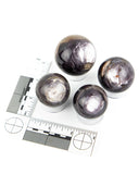 Mica Lepidolite Spheres - 4 pcs (#226035)