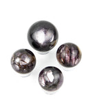 Mica Lepidolite Spheres - 4 pcs (#226038)