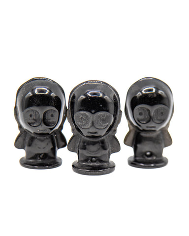 Mini C-3PO Carving (Obsidian)