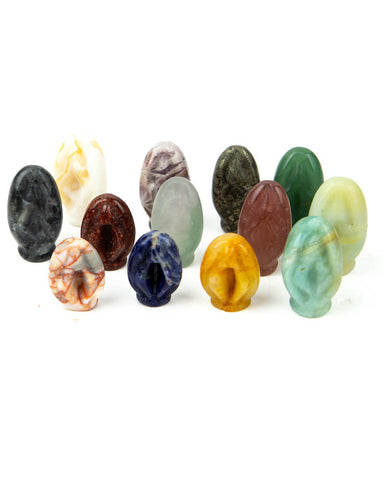 Mini Vulva Carvings
