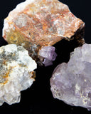 Morrocan Fluorite Specimens - 3 pcs  (#225647)