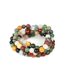 Multi Gemstone Bracelet - 8mm