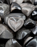 Obsidian Hearts (Silver Sheen)