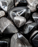 Obsidian Hearts (Silver Sheen)