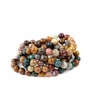 Ocean Jasper (Red) Bracelet - 8mm