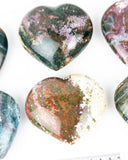 Ocean Jasper Hearts - 6 pcs (#225703)