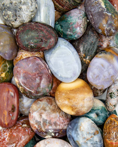 Ocean Jasper Palm Stones