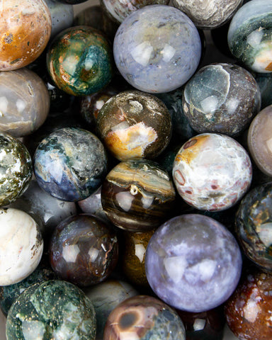 Ocean Jasper Sphere